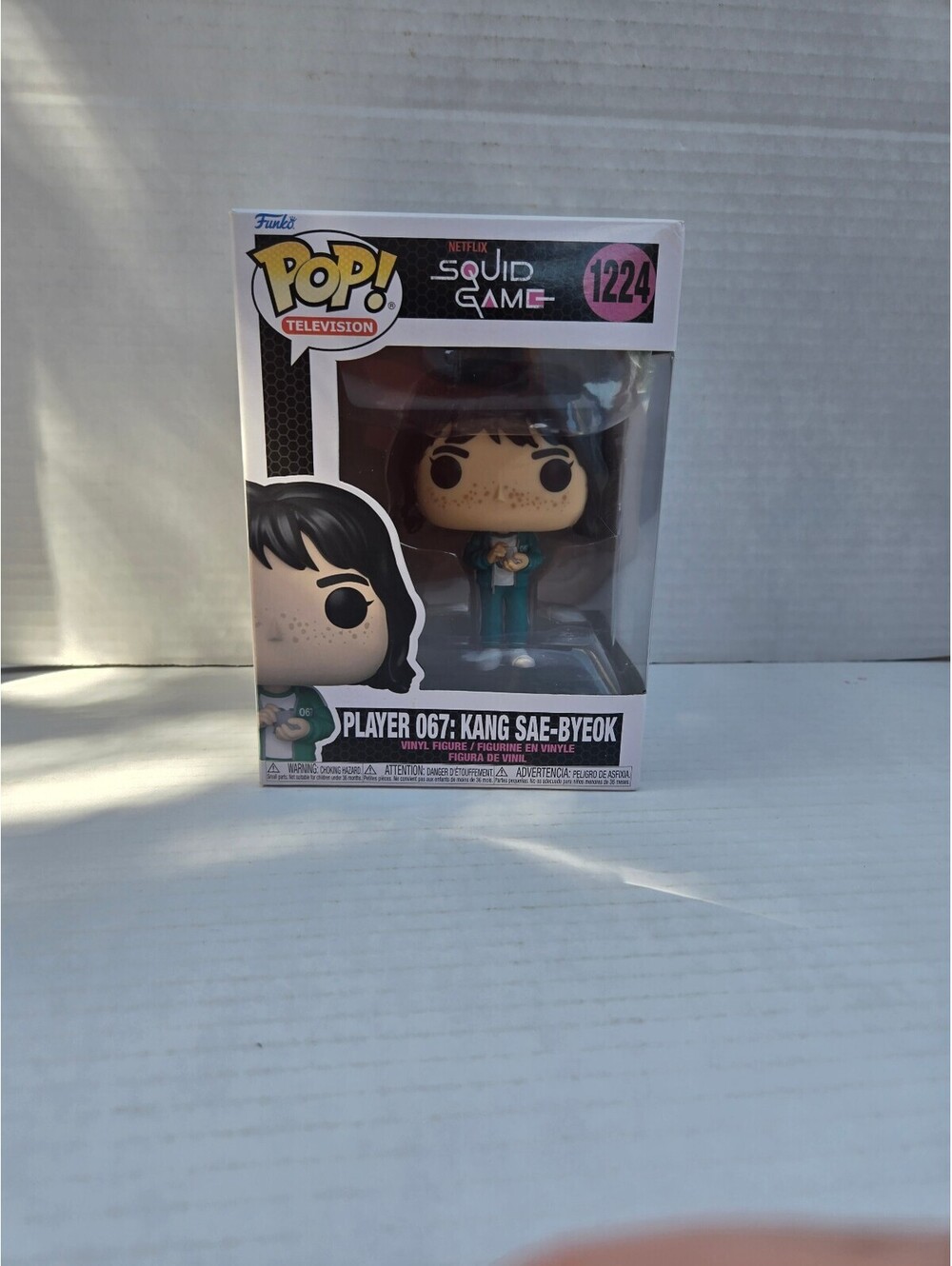 Funko Pop! Squid Game Player 067 Kang Sae-Byeok #1224 Collectible Fig
